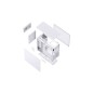 Jonsbo D41 screen Hvid Kabinet Miditower